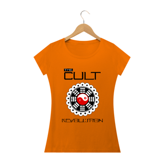 Nome do produto Baby Look The Cult - Revolution - Logo Preto
