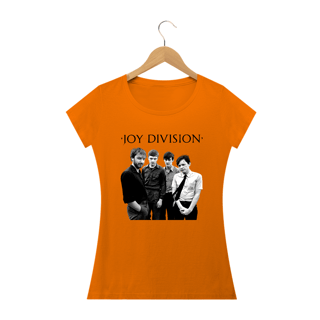 Nome do produto Baby Look Joy Division - Logo Preto