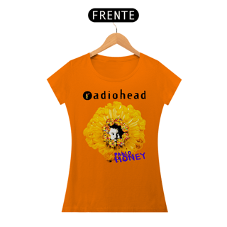 Nome do produto Baby Look Radiohead - Pablo Honey - Logo Preto