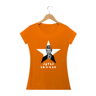 Nome do produto Baby Look David Bowie - Black Star II