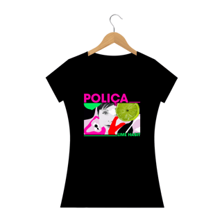 Nome do produto Baby Look Poliça - Lime Habit