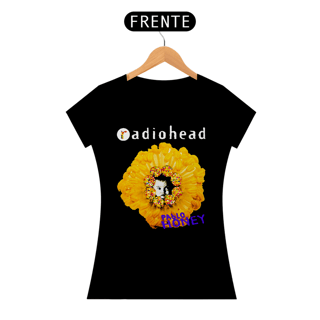 Nome do produto Baby Look Radiohead - Pablo Honey - Logo Branco