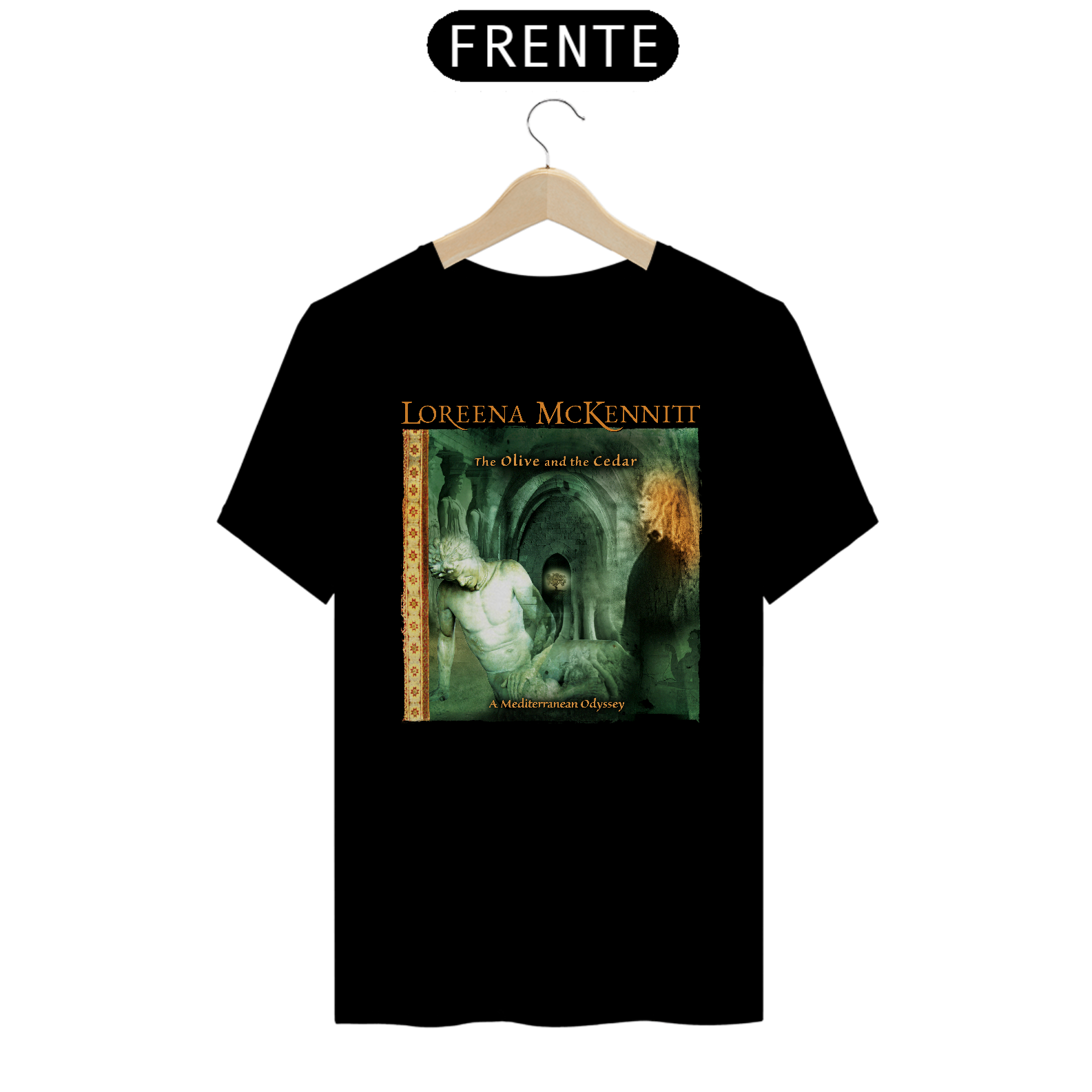 T-Shirt Quality Camiseta Loreena McKennitt - Regis em RWD Store