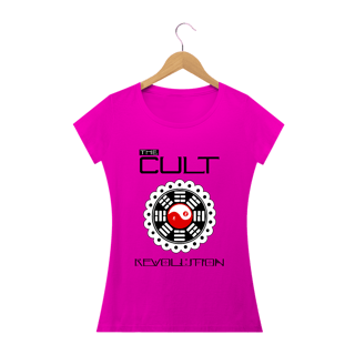 Nome do produto Baby Look The Cult - Revolution - Logo Preto