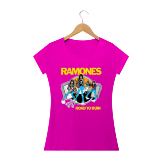 Nome do produto Baby Look Ramones - Road To Ruin