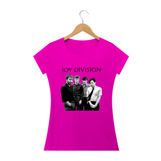 Nome do produto Baby Look Joy Division - Logo Preto