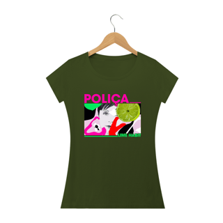 Nome do produto Baby Look Poliça - Lime Habit