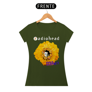 Nome do produto Baby Look Radiohead - Pablo Honey - Logo Branco