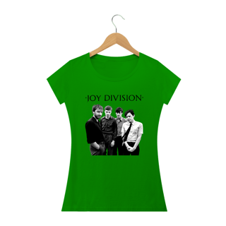 Nome do produto Baby Look Joy Division - Logo Preto