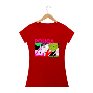 Nome do produto Baby Look Poliça - Lime Habit