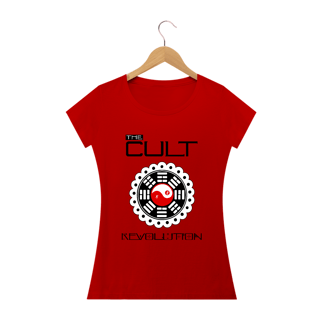 Nome do produto Baby Look The Cult - Revolution - Logo Preto