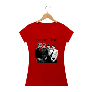 Nome do produto Baby Look Joy Division - Logo Preto
