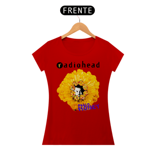 Nome do produto Baby Look Radiohead - Pablo Honey - Logo Preto