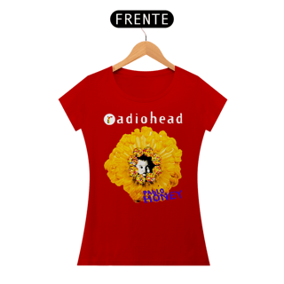 Nome do produto Baby Look Radiohead - Pablo Honey - Logo Branco