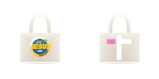 Nome do produto Eco Bag Grande – Marcha Para Jesus 2025 - Frente & Verso