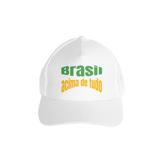 Nome do produto Boné Brasil acima de tudo