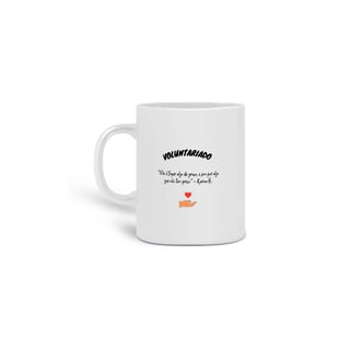 Caneca Voluntariado Significado 