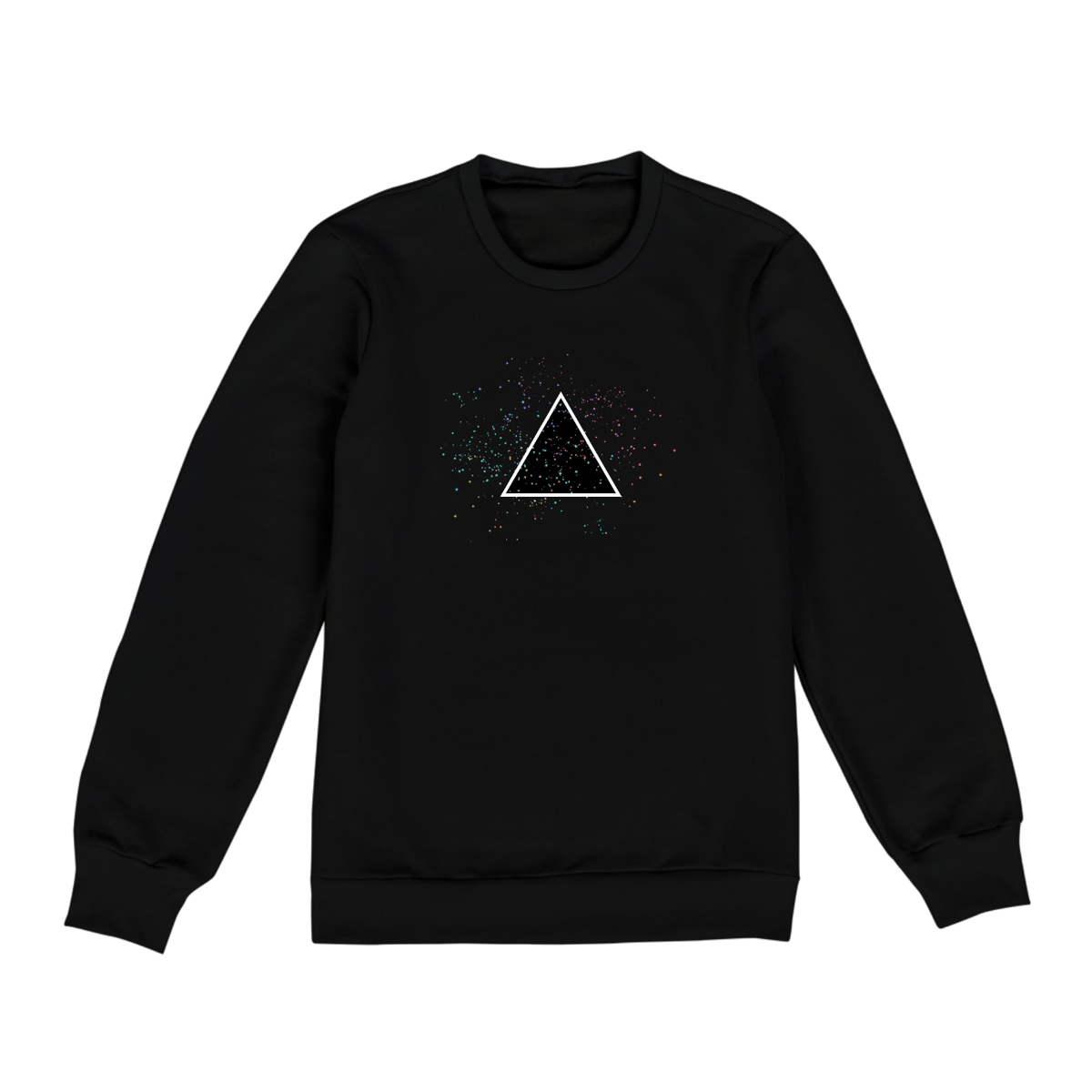 Nome do produto: Moletom Fechado Unissex Triangulo