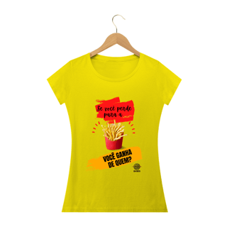 Nome do produto Camiseta Baby Long - Batata Frita