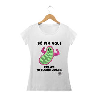 Nome do produto Camiseta - Baby Long - Mitocôndrias