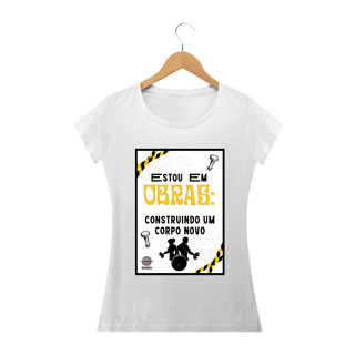 Nome do produto Camiseta Baby Long - Em Obras