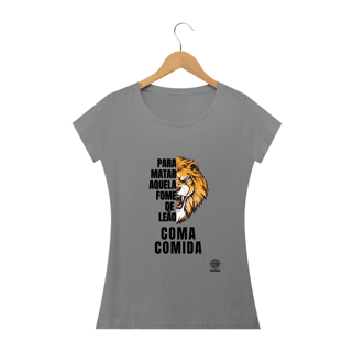 Nome do produto Camiseta Baby Long - Fome de Leão