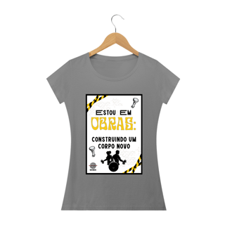 Nome do produto Camiseta Baby Long - Em Obras