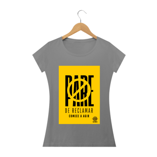 Nome do produto Camiseta Baby Long - Pare de Reclamar