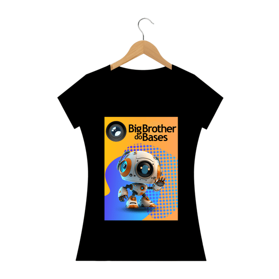 Camiseta Baby Long BBBases - Robô (B)