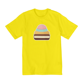 Nome do produto Camiseta Infantil Sorvete