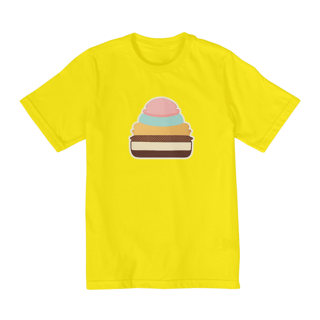Nome do produto Camiseta Infantil Sorvete 1