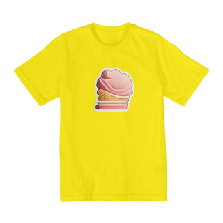 Nome do produto Camiseta Infantil Sorvete 2