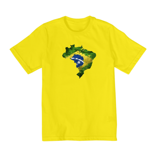 Nome do produto Camiseta Infantil Brasil 3