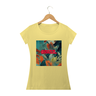 Nome do produto Camiseta Baby Long do Brasil Tropical 1