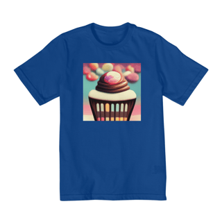 Nome do produto Camiseta Infantil Cupcake 4