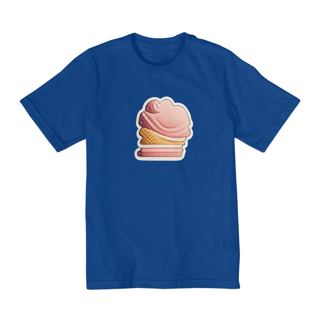 Nome do produto Camiseta Infantil Sorvete 2