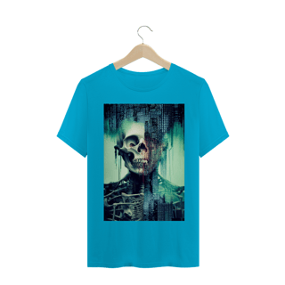 Nome do produto Camiseta Masculina Caveira Tech