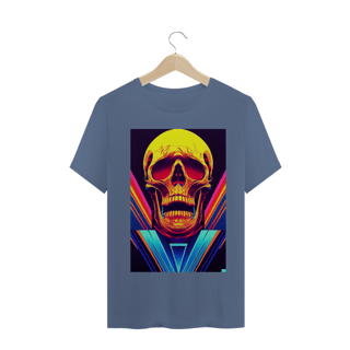 Nome do produto Camiseta Masculina Caveira Rock Vintage