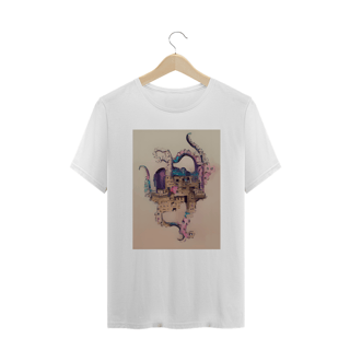 Nome do produto Camiseta Plus Polvo Fantasia