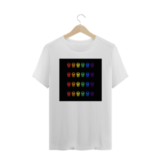 Nome do produto Camiseta Caveira Neon Colorida