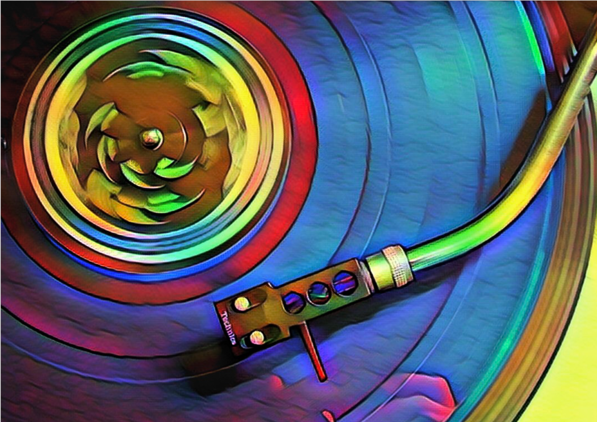 Nome do produto: Poster Vinil Azul