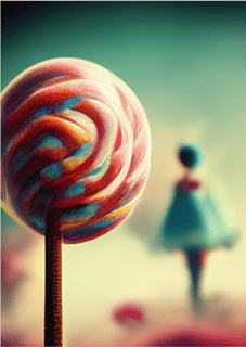 Nome do produto Poster Mundo de Doces