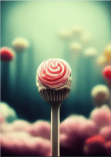 Nome do produto Poster Mundo dos Doces 3