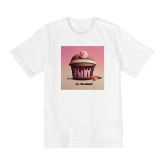 Nome do produto Camiseta Infantil Cupcake 1