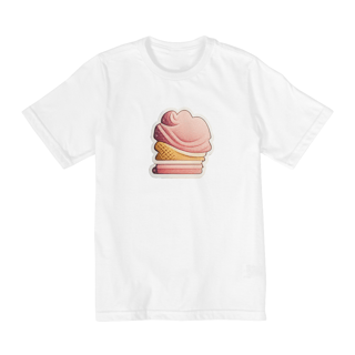 Nome do produto Camiseta Infantil Sorvete 2