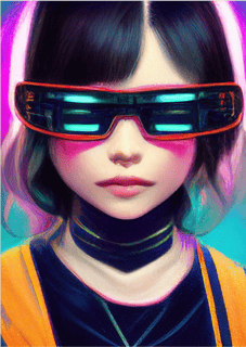 Nome do produto Poster Garota VR 2