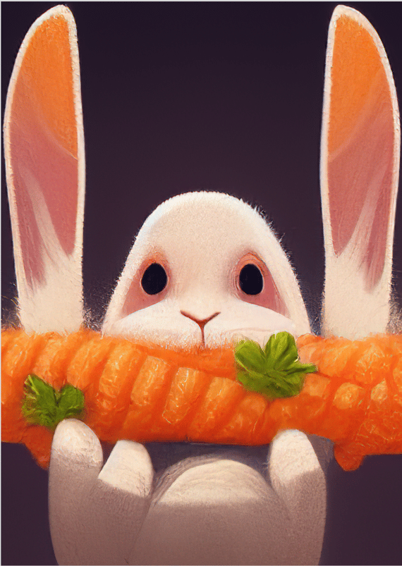 Poster Infantil Coelhinho 4