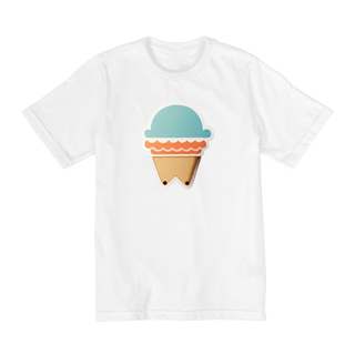 Nome do produto Camiseta Infantil Sorvete 3