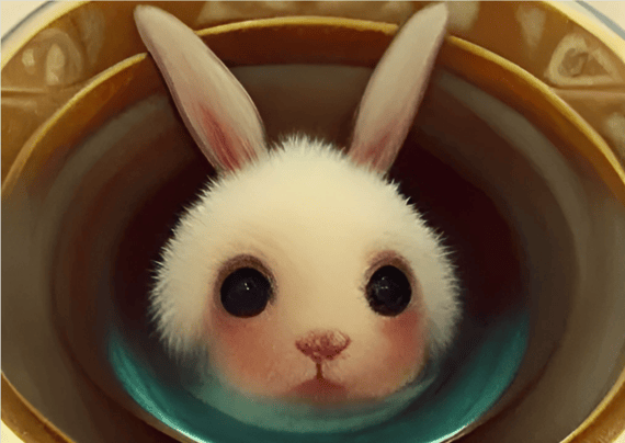 Poster Coelhinho Chá 3