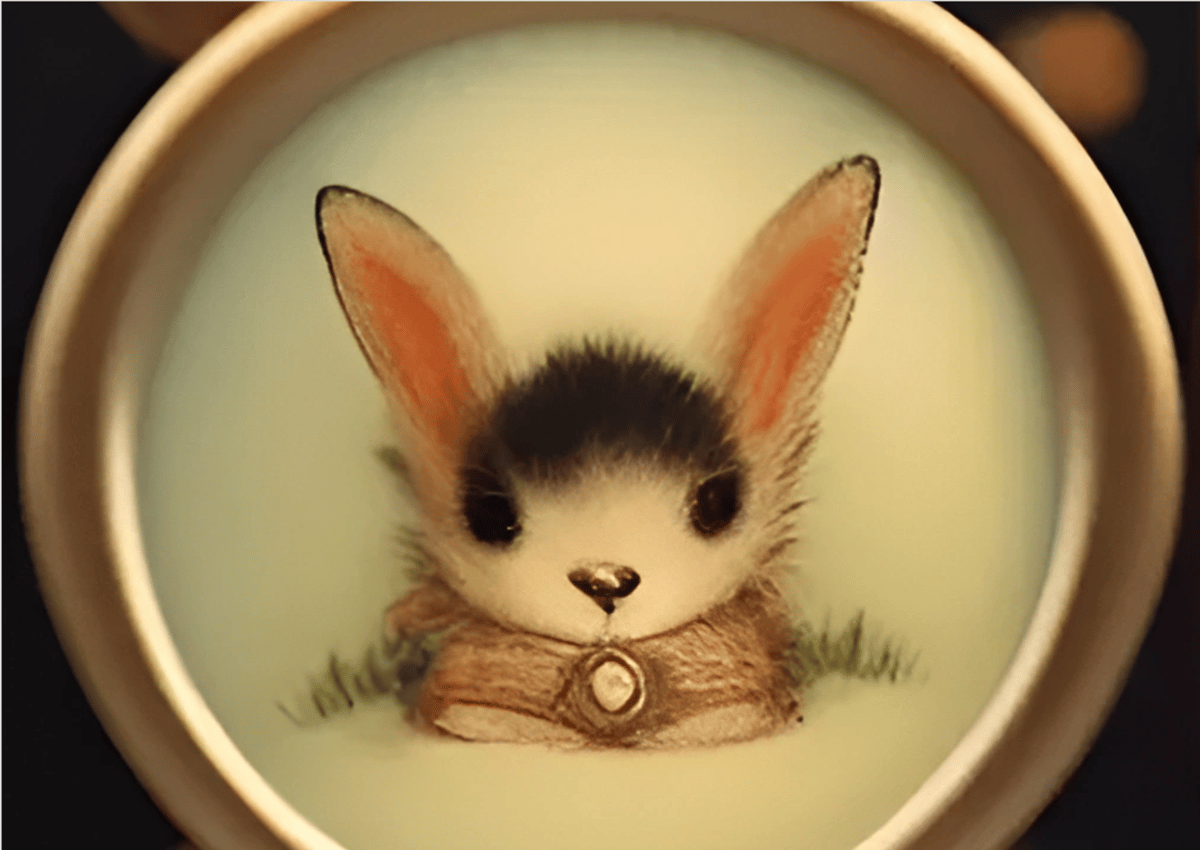 Nome do produto: Poster Coelhinho Chá 4